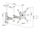 *Non Cancellable/Non Returnable (NCNR)* VESA FLEXARM 360 III WHI 75 100 200 thumbnail 12