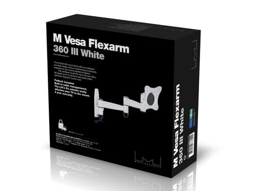*Non Cancellable/Non Returnable (NCNR)* VESA FLEXARM 360 III WHI 75 100 200 — view 14