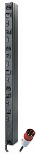 Rack PDU, Basic, Zero U, 22kW, 400V, (6) C19 & (3) C13