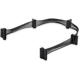StarTech.com 15.7 in (400 mm) SATA Power Splitter Adapter Cable - M/F - 4x Serial ATA Power Cable Splitter (PYO4SATA) - Power splitter - SATA power (M) to SATA power (F) - 40 cm - black - for P/N: BRACKET125PT, BRACKET125PTP, BRACKET425F, PEXUSB311AC3, S251BU31REM, SATBP125VP