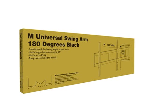 *Non Cancellable/Non Returnable (NCNR)* SWING ARM 180 DEGREES BLACK — view 11
