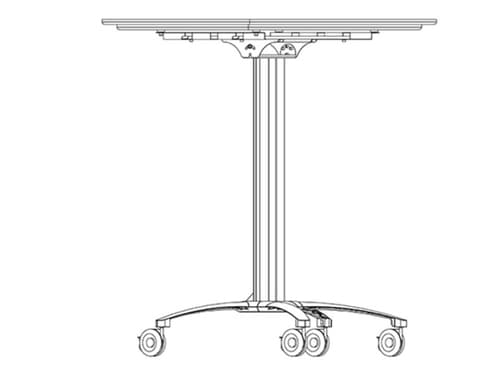 *Non Cancellable/Non Returnable (NCNR)* STAND 110 TILT&TABLEBLACK — view 25