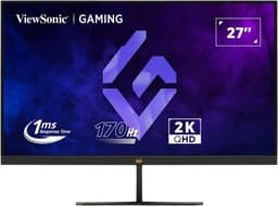 ViewSonic VX2758A-2K-PRO - LED monitor - gaming - 27" - 2560 x 1440 QHD @ 170 Hz - IPS - 250 cd/m� - 1000:1 - HDR10 - 1 ms - 2xHDMI, DisplayPort
