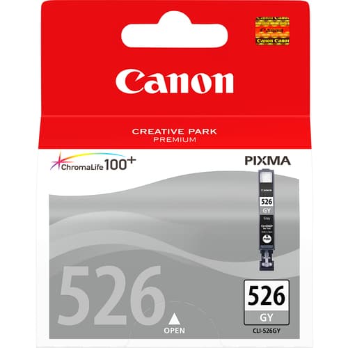 Canon CLI-526 GY - 4544B001 - 1 x Grey - Ink tank - For PIXMA MG6150,MG6250,MG8150,MG8250