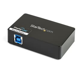 StarTech.com USB 3.0 to HDMI / DVI Adapter - 2048x1152 - External Video & Graphics Card - Dual Monitor Display Adapter Cable - Supports Mac & Windows (USB32HDDVII) - Adapter - TAA Compliant - USB Type B female to DVI-I, HDMI female - black - 2048 x 1152 support 60Hz - for P/N: HDDVIMM3, HDMM12, HDMM15, HDMM1MP, HDMM2MP, HDMM3, HDMM3MP, HDMM50A, HDMM6, HDPMM50