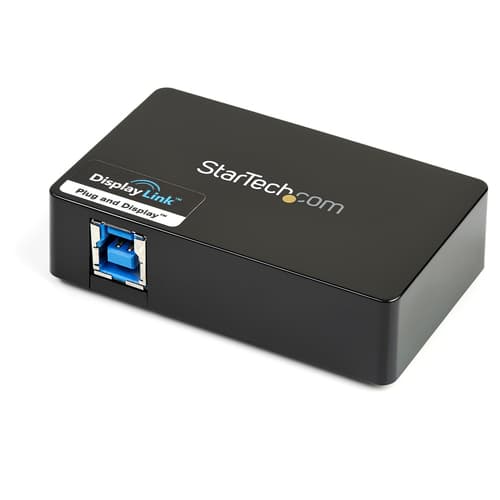 StarTech.com USB 3.0 to HDMI / DVI Adapter - 2048x1152 - External Video & Graphics Card - Dual Monitor Display Adapter Cable - Supports Mac & Windows (USB32HDDVII) - Adapter - TAA Compliant - USB Type B female to DVI-I, HDMI female - black - 2048 x 1152 support 60Hz - for P/N: HDDVIMM3, HDMM12, HDMM15, HDMM1MP, HDMM2MP, HDMM3, HDMM3MP, HDMM50A, HDMM6, HDPMM50