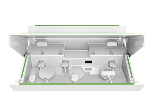 MULTICHARGER COMPLETE WHITE — view 5
