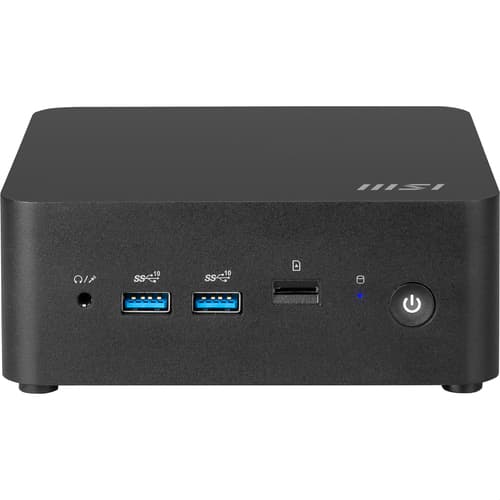 MSI Cubi NUC 1M Intel Core 5 120U Desktop PC, NUC, SFF, Mini Computer, HTPC, (16GB RAM, 512GB Storage, Windows 11 PRO), Intel Graphics/DDR5/Dual ThunderBolt 4/Dual HDMI/Dual LAN/WiFi 6E/BT 5.3/VESA — view 10