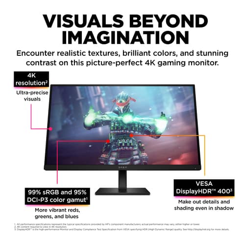 OMEN 27K UHD 144HZGAMINGMONITOR — view 10