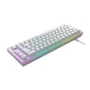 CHERRY K5V2 - Keyboard - 65% - compact TKL - backlit - USB - QWERTY - UK - key switch: CHERRY MX2A Red (hot-swappable) - white thumbnail 5
