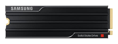 Samsung 9100 PRO MZ-VAP4T0 - SSD - encrypted - 4 TB - with heatsink - internal - M.2 2280 - PCI Express 5.0 x4 (NVMe) - 256-bit AES - TCG Opal Encryption 2.0 - black