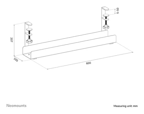 Neomounts ADS07-121WH Cable duct — view 10