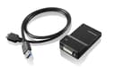 Lenovo USB 3.0 to DVI/VGA Monitor Adapter - External video adapter - USB 3.0 - DVI thumbnail 1