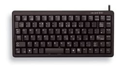 CHERRY Compact-Keyboard G84-4100 - Keyboard - PS/2, USB - UK - black