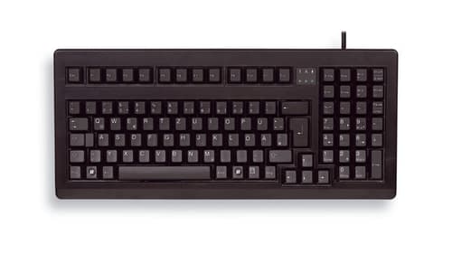 CHERRY MX1800 - Keyboard - PS/2, USB - US - black — view 1
