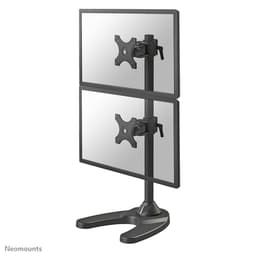 Neomounts FPMA-D700DDV - Stand - full-motion - for 2 LCD displays - black - screen size: 10"-27" - desktop stand, grommet, desk-mountable