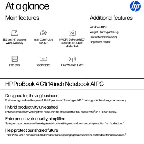 HP PB4 G1I 14 U5-225U 16/256 W11P — view 4