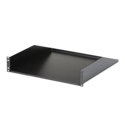 StarTech.com 2U Fixed Server Rack Mount Shelf, 22in Deep Steel Universal Cantilever Tray for 19" AV/Data/Network Equipment Rack with Cage Nuts & Screws, 125lbs Weight Capacity, 18" Deep - 2U Network Rack Shelf (CABSHELFHD) - Rack shelf - black - 2U - 19" - for P/N: RK12OD2, RK2537BKM, RK3236BKF, RK4236BKB, RK4242BK24, RK4242BK30, RKQMCAB12V2
