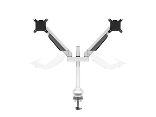 *Non Cancellable/Non Returnable (NCNR)* GAS LIFT ARM DUAL WHITE — view 30