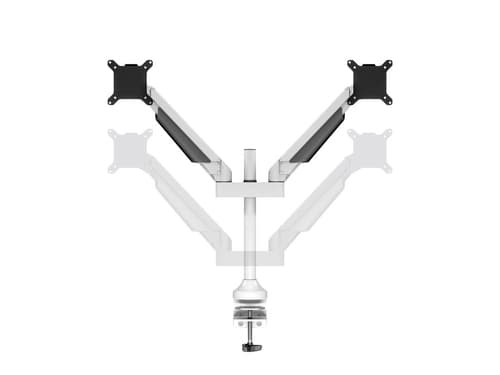*Non Cancellable/Non Returnable (NCNR)* GAS LIFT ARM DUAL WHITE — view 2