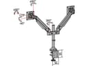 *Non Cancellable/Non Returnable (NCNR)* GAS LIFT ARM DUAL BLACK thumbnail 27