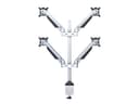*Non Cancellable/Non Returnable (NCNR)* GAS LIFT ARM QUAD SILVER thumbnail 4