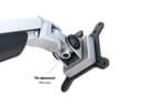 *Non Cancellable/Non Returnable (NCNR)* GAS LIFT ARM QUAD SILVER thumbnail 9