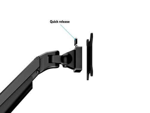 *Non Cancellable/Non Returnable (NCNR)* GAS LIFT ARM QUAD BLACK — view 10