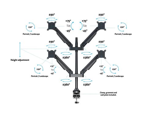 *Non Cancellable/Non Returnable (NCNR)* GAS LIFT ARM QUAD BLACK — view 8