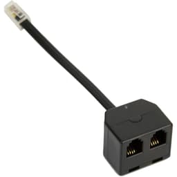 Jabra - Phone splitter - RJ-10 female to RJ-10 male