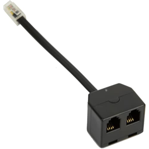 Jabra - Phone splitter - RJ-10 female to RJ-10 male