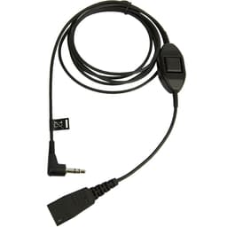 Jabra - Headset cable - Quick Disconnect male to mini-phone stereo 3.5 mm male - for Alcatel 8 Series IPTouch 4038, 4068