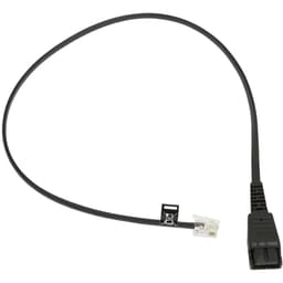 Jabra - Headset cable - RJ-10 male to Quick Disconnect male - charcoal - for Jabra GN 2100, GN 2200 Duo, GN 2200 Mono