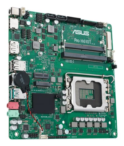 ASUS PRO H610T-CSM Intel H610 LGA 1700 Thin Mini ITX — view 5