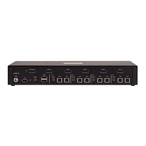 StarTech.com - KVM switch - secure - 4 x KVM port(s) - 1 local user - desktop - TAA Compliant — view 3