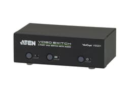 ATEN VanCryst VS0201 - Video/audio switch - 2 x VGA / audio - desktop