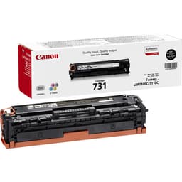 Canon 731 BK - 6272B002 - 1 x Black - Toner Cartridge - For iSENSYS LBP7100Cn,LBP7110Cw,MF8230Cn,MF8280Cw