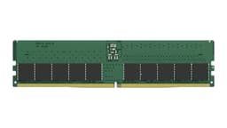 Kingston - DDR5 - module - 32 GB - DIMM 288-pin - 5600 MT/s / PC5-22400 - CL46 - 1.1 V - unbuffered - ECC