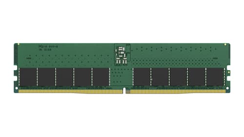 Kingston - DDR5 - module - 32 GB - DIMM 288-pin - 5600 MT/s / PC5-22400 - CL46 - 1.1 V - unbuffered - ECC — view 3