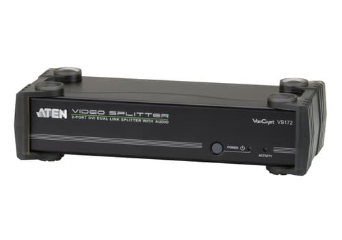 ATEN VanCryst VS172 - Video/audio splitter - 2 x DVI + 2 x audio - desktop