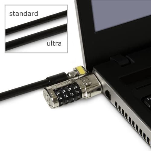 *Non Cancellable/Non Returnable (NCNR)* CLICKSAFE COMBO LOCK ULTRA CABLE — view 3