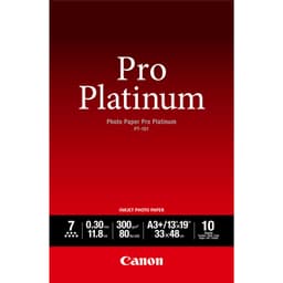Canon Photo Paper Pro Platinum - Photo paper - A3 plus (329 x 423 mm) - 300 g/m2 - 10 sheet(s)