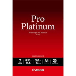 Canon Photo Paper Pro Platinum - Photo paper - A4 (210 x 297 mm) - 300 g/m2 - 20 sheet(s)