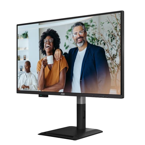 AOC Pro-line Q27P4CV - P4 Series - LED monitor - 27" - 2560 x 1440 QHD @ 120 Hz - IPS - 350 cd/m� - 1500:1 - 4 ms - HDMI, DisplayPort, USB-C - speakers - black — view 10