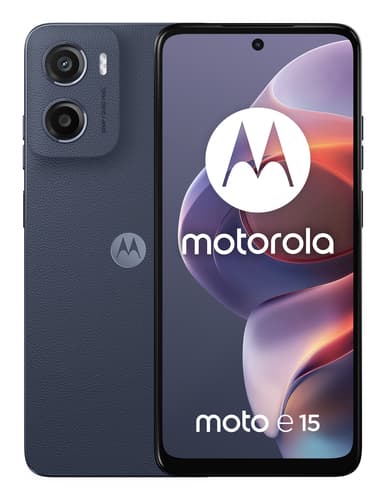 EOL MOTOROLA E15 64GB DENIM BLUE — view 3