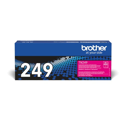 Brother TN249M - Super High Yield - magenta - original - box - toner cartridge - for Brother HL-L8240CDW, MFC-L8390CDW