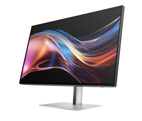 HP 727pu - Series 7 Pro - LED monitor - 27" - 2560 x 1440 QHD @ 120 Hz - IPS Black - 400 cd/m� - 2000:1 - DisplayHDR 400 - 5 ms - Thunderbolt 4, HDMI, DisplayPort - black, silver — view 5