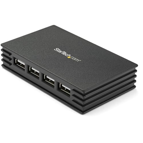 StarTech.com 4 Port USB 2.0 Hub - Hub - 4 ports - Hi-Speed USB - Hub - 4 x USB 2.0 - desktop — view 1