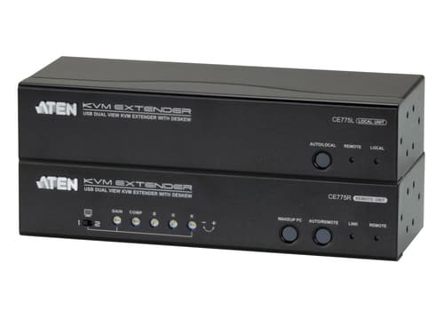 ATEN CE 775 Local and Remote Units - KVM / audio / serial extender - USB - up to 300 m