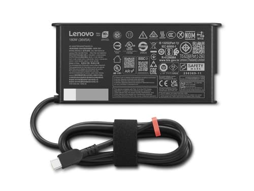 ThinkPad Mobile Workstation 180W USB-C GaN Slim AC Adapter-UK — view 3